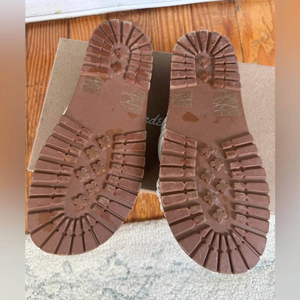 Madewell Cream Strappy Slide Sandals - Picture 3 of 5